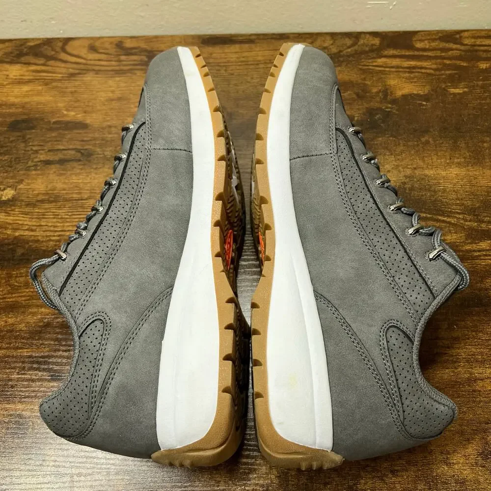 Lugz Express Sneakers 10.5 Men Gray Casual Leisure Lace Up Comfort Lifestyle New